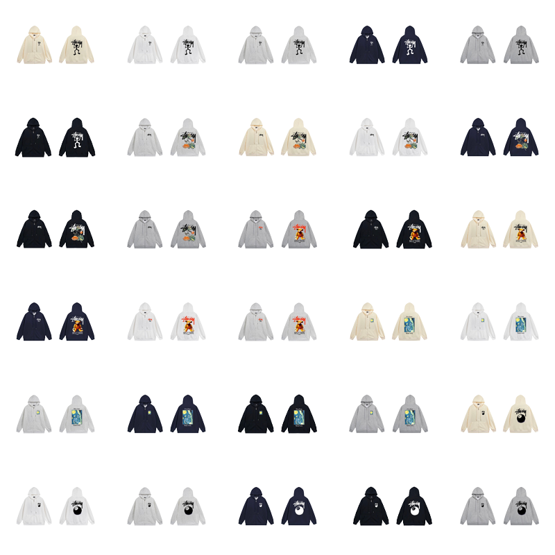 STU hooded sweatshirt collection 23
